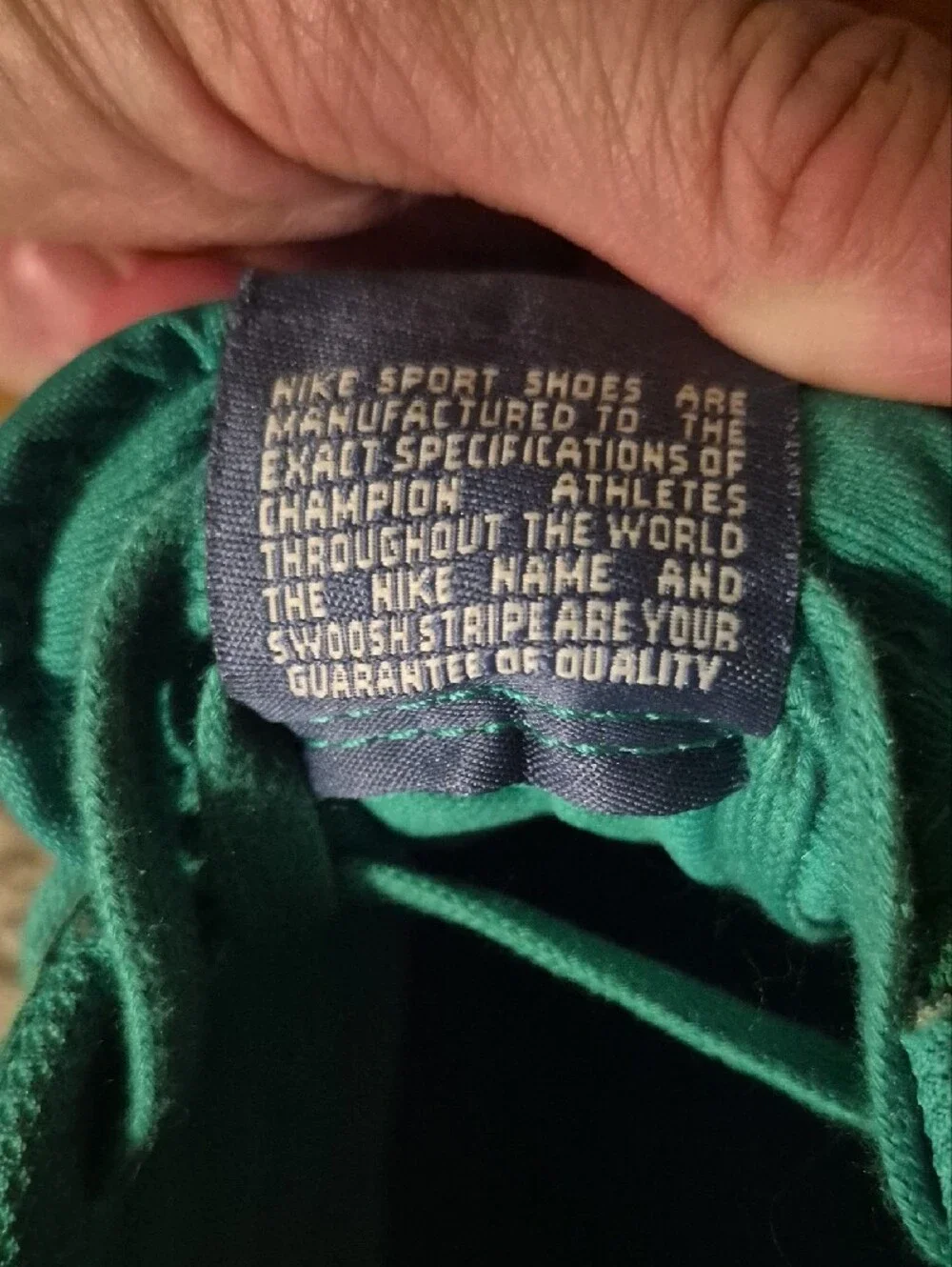 Nike Green & Yellow Low-Profile Sneakers